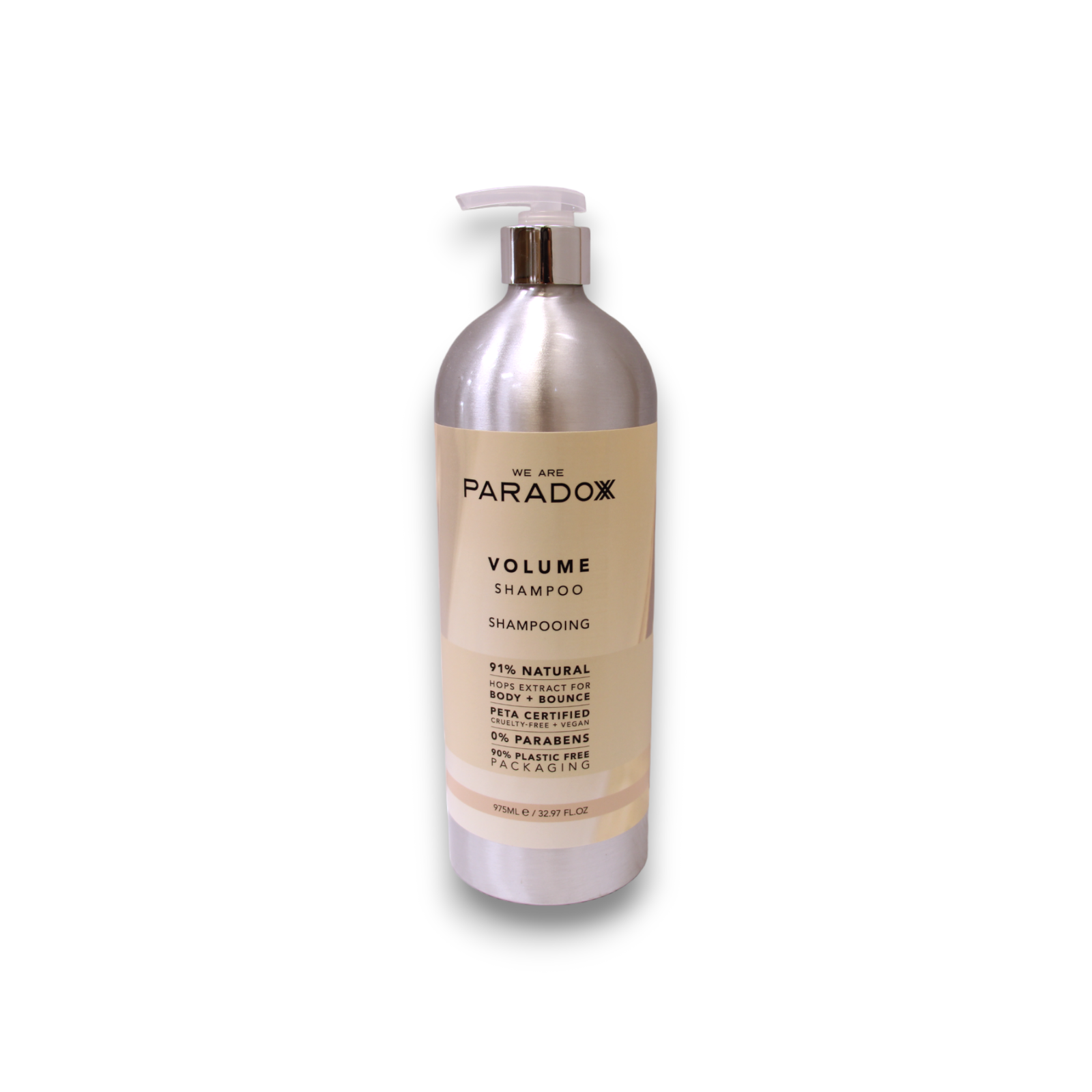 We are Paradoxx, Volume, Hops Extract, Hair Shampoo, Smoothens & Volume, 975 ml