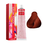 Wella Professionals, Color Touch, Ammonia-Free, Semi-Permanent Hair Dye, 66/44 Dark Blonde Intensive Red, 60 ml