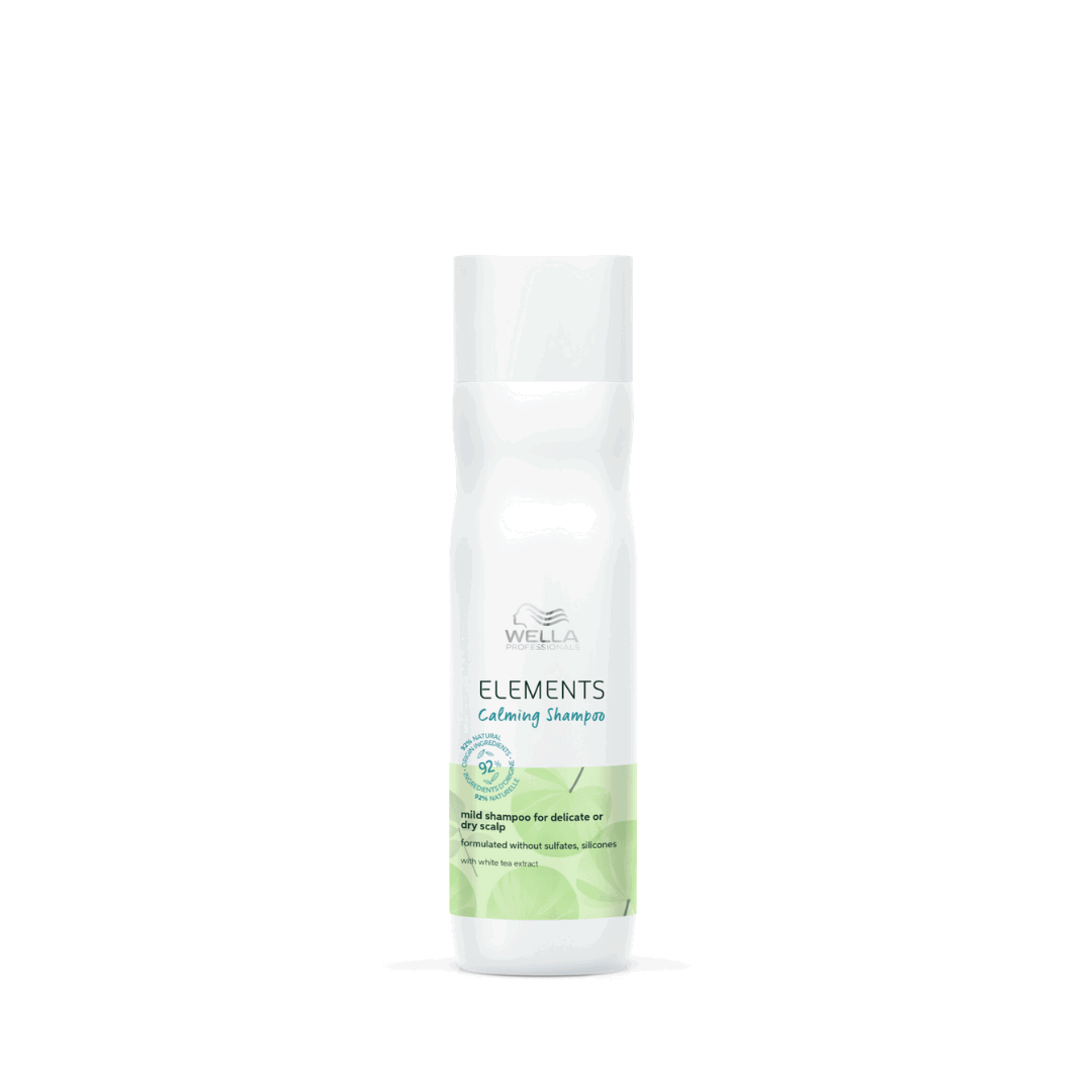 Wella Professionals, Elements Calming, Silicone Free, Hair Shampoo, For Calming, 250 ml
