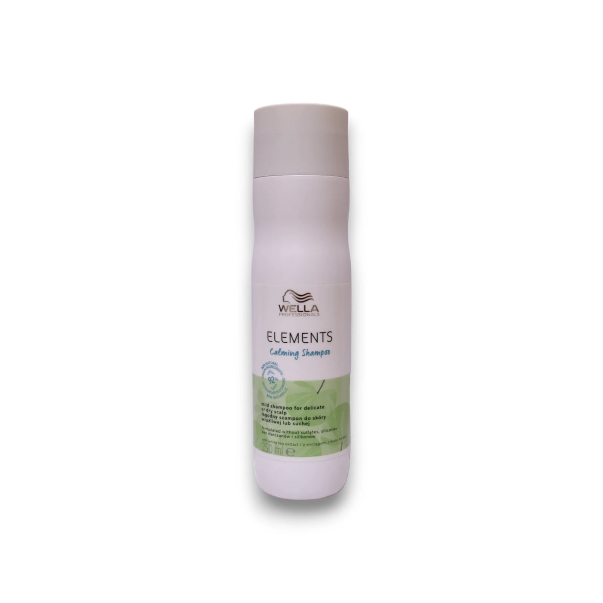 Wella Professionals, Elements Calming, Silicone Free, Hair Shampoo, For Calming, 250 ml