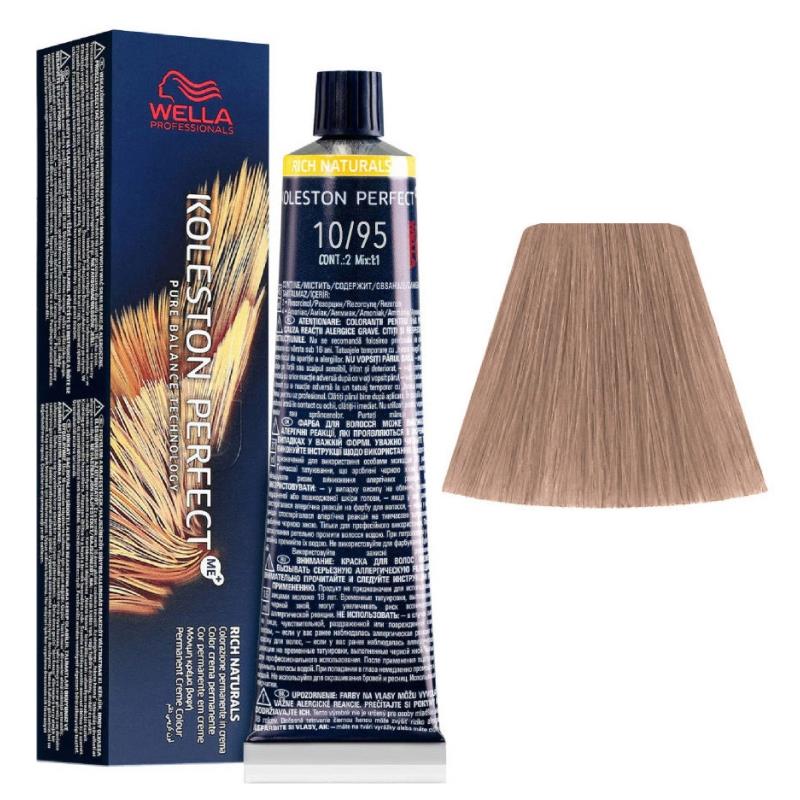 Wella Professionals, Koleston Perfect Me+, Permanent Hair Dye, 10/95 , 60 ml *Tester