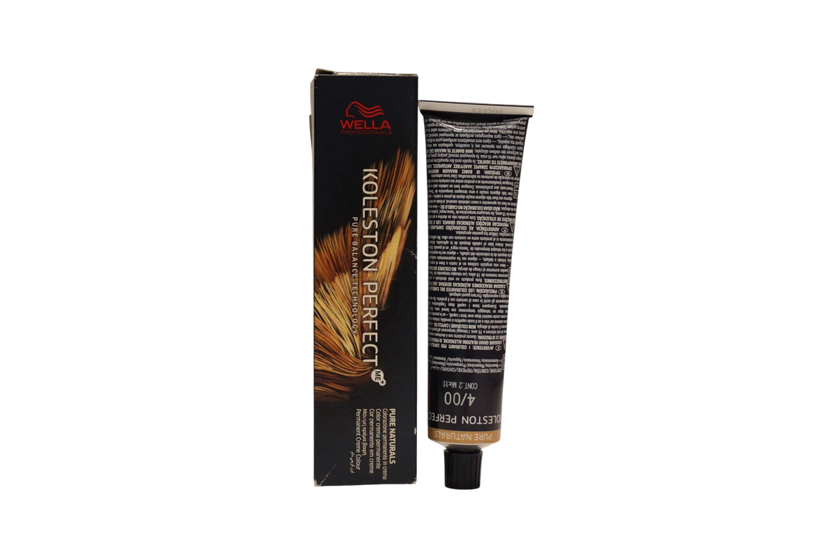 Wella Professionals Koleston Perfect Me+ Permanent hårfarve 4/00 Mellem kastanje intens natur 60 ml Tester
