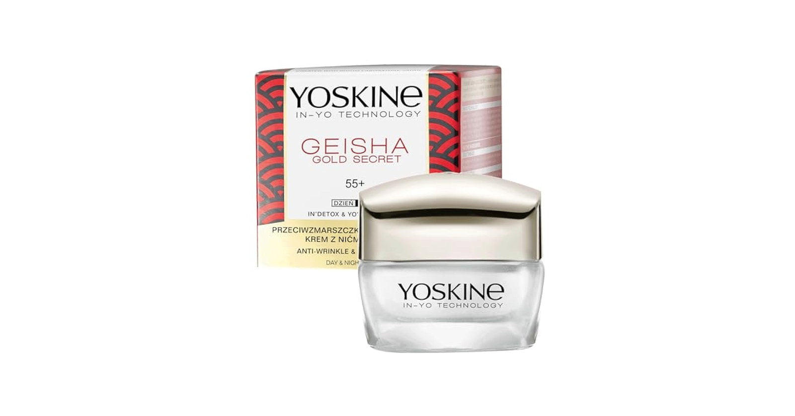 Yoskine, Geisha Gold Secret, Regenerating, Day & Night, Cream, Face, 50 ml