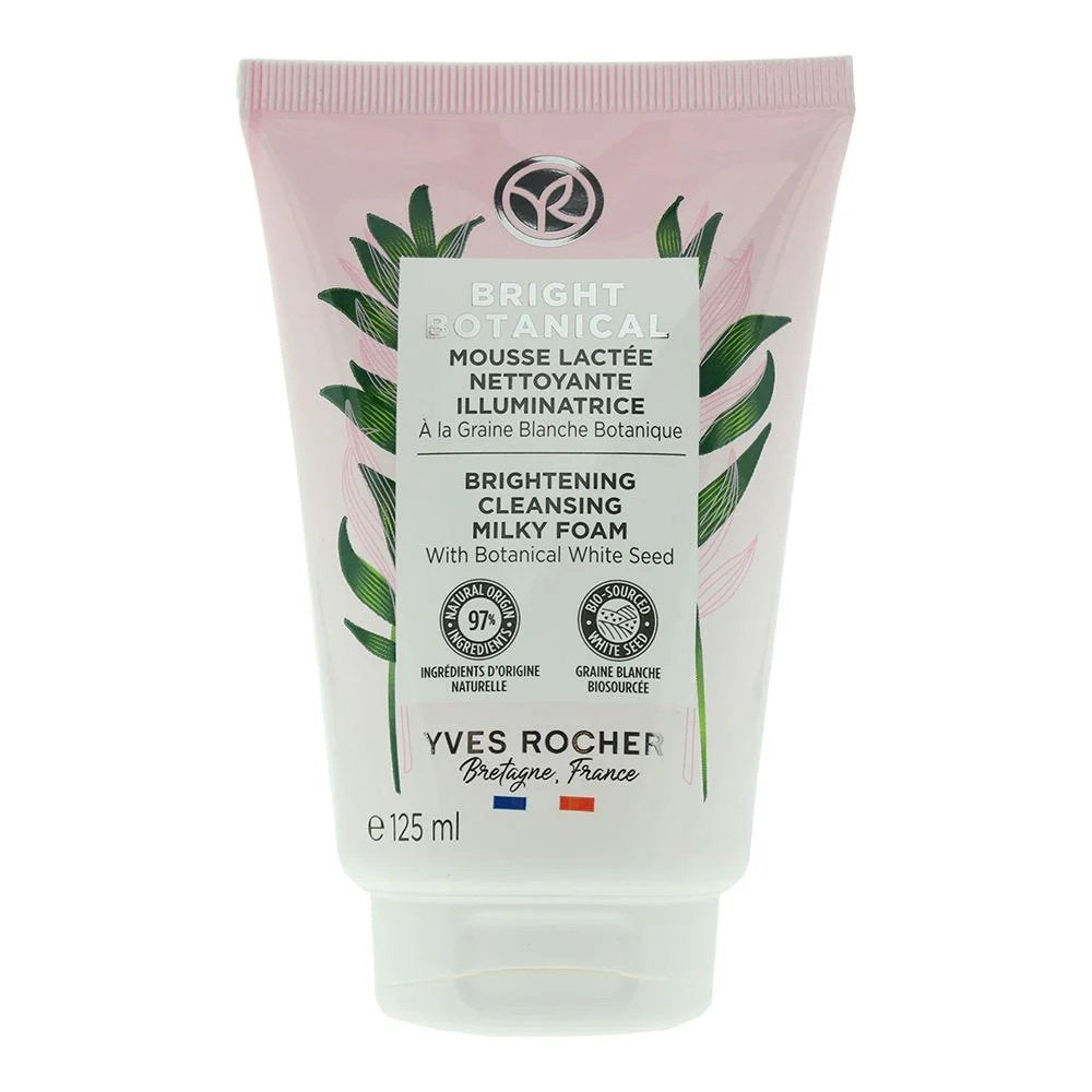 Yves Rocher, Bright Botanical, Brightening, Cleansing Milk, For Face, 125 ml