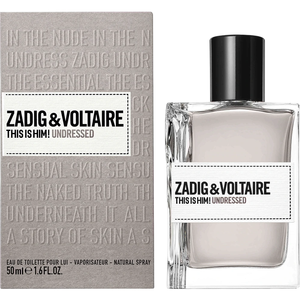 Zadig & Voltaire, This is Him! Undressed, Eau De Toilette, For Men, 50 ml