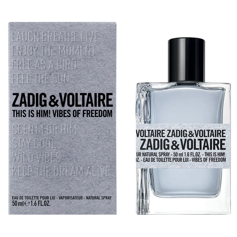 Zadig & Voltaire, This Is Him! Vibes Of Freedom, Eau De Toilette, For Men, 50 ml