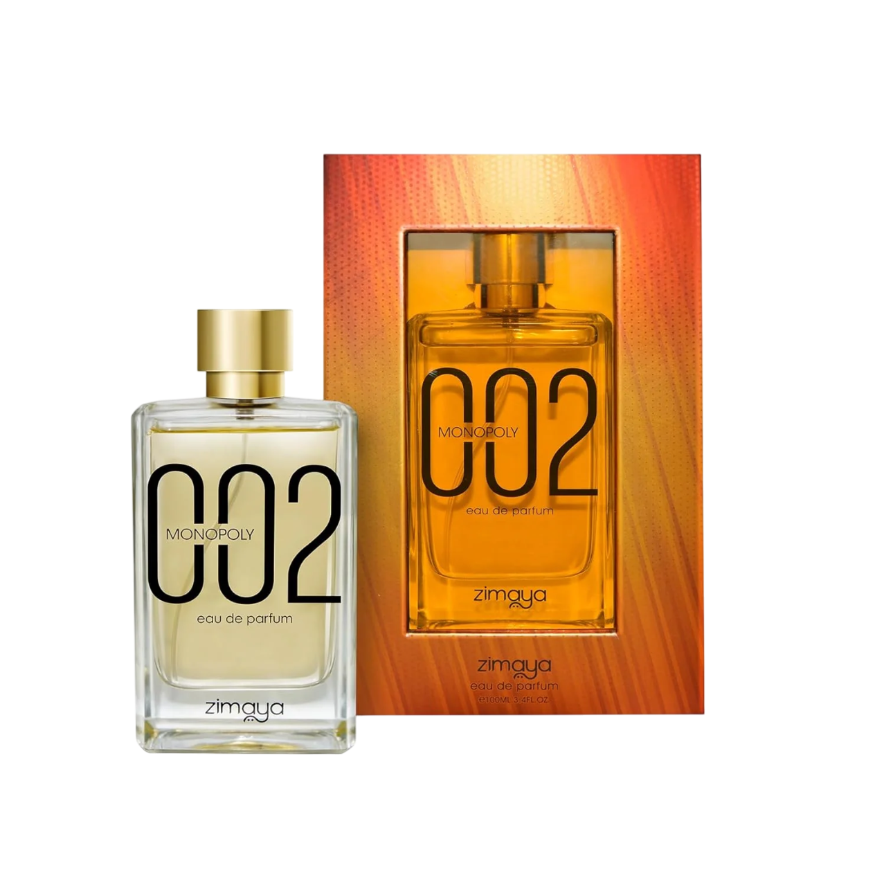 Zimaya, Monopoly 002, Eau De Parfum, For Men, 100 ml